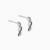 Boucles D'oreilles Puces Callune Or Blanc Diamant