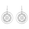 Boucles D'oreilles Puces Claudio Or Blanc