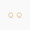 Boucles D'oreilles Puces Cesar Or Jaune