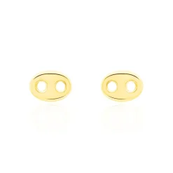 Boucles D'oreilles Puces Cara Or Jaune