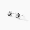Boucles D'oreilles Puces Constellation Or Blanc Diamant