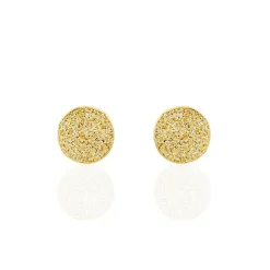 Boucles D'oreilles Puces Eryne Or Jaune