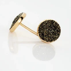 Boucles D'oreilles Puces Eryne Or Jaune