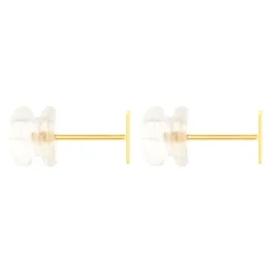 Boucles D'oreilles Puces Genovera Or Jaune