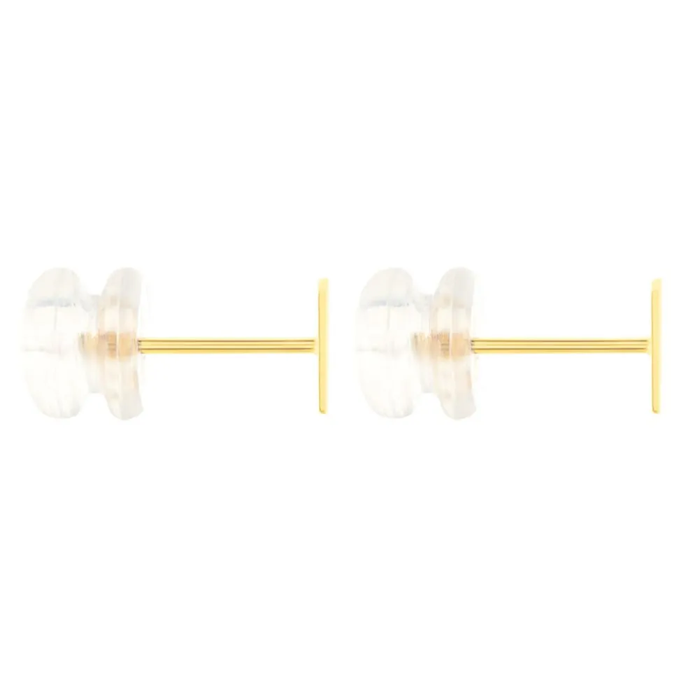 Boucles D'oreilles Puces Genovera Or Jaune