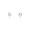 Boucles D'oreilles Puces Glorinda Or Jaune Oxyde De Zirconium