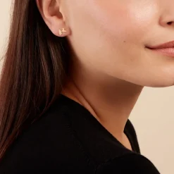 Boucles D'oreilles Puces Gwada Or Jaune