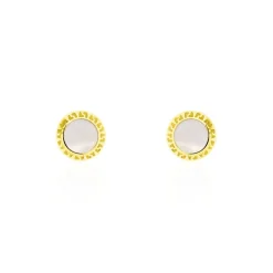 Boucles D'oreilles Puces Himelinda Or Jaune