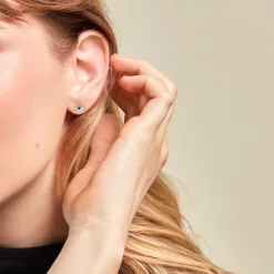 Boucles D'oreilles Puces Look At Me Or Jaune