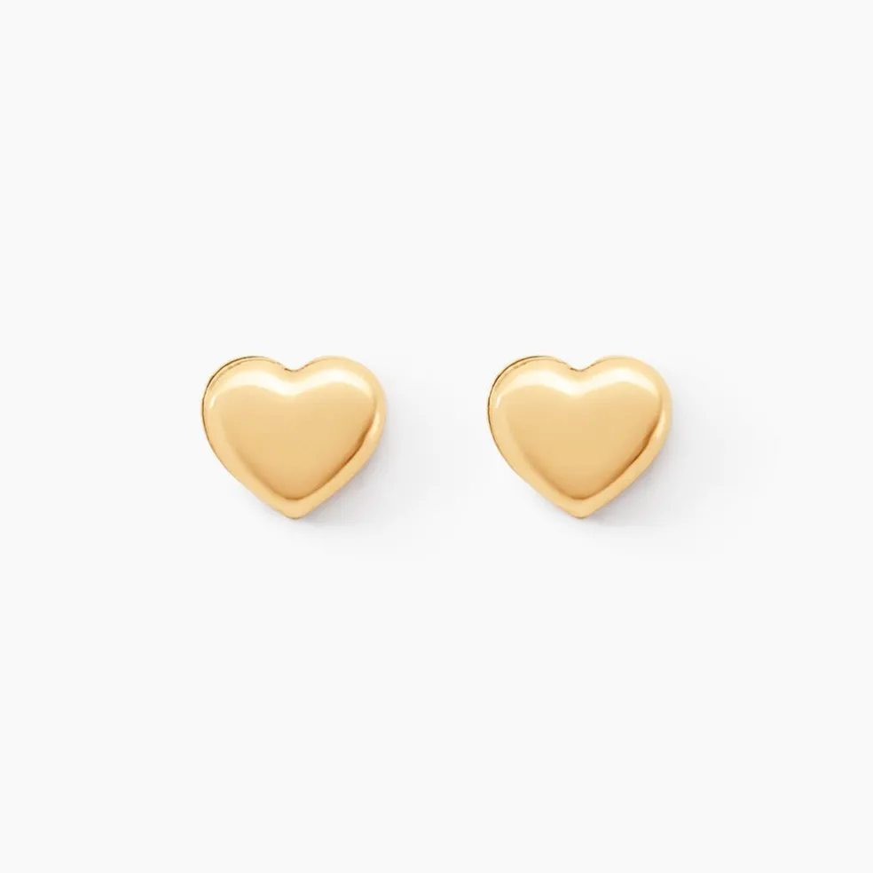 Boucles D'oreilles Puces Lova Or Jaune
