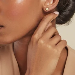 Boucles D'oreilles Puces Lova Or Jaune