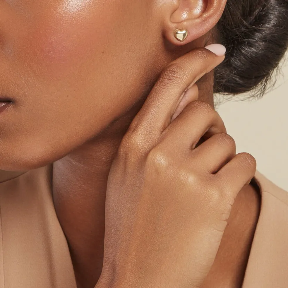 Boucles D'oreilles Puces Lova Or Jaune