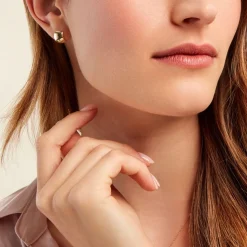 Boucles D'oreilles Puces Linddya Or Jaune