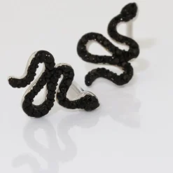 Boucles D'oreilles Puces Muses Argent Blanc Oxydes De Zirconium