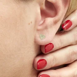 Boucles D'oreilles Puces Marta Or Jaune