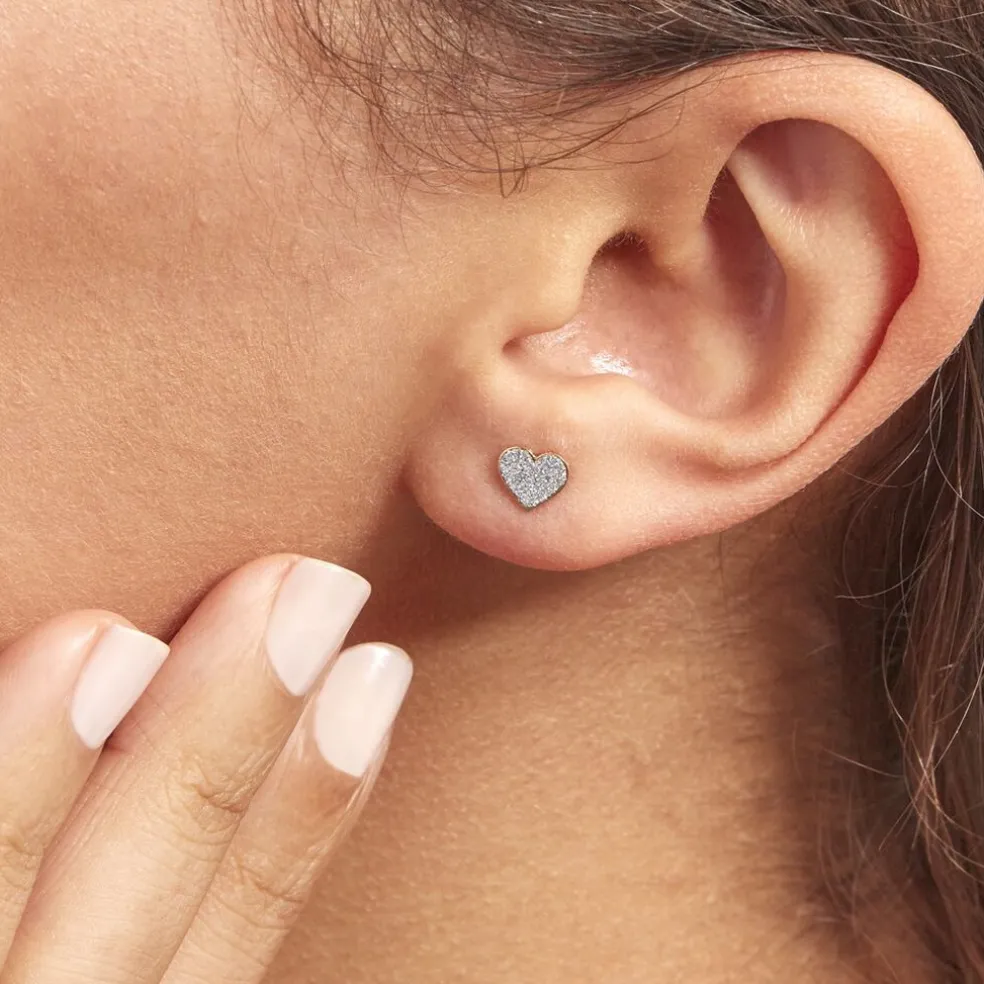 Boucles D'oreilles Puces Marta Or Jaune