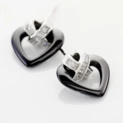 Boucles D'oreilles Puces Nolwen Argent  Céramique Oxyde De Zirconium