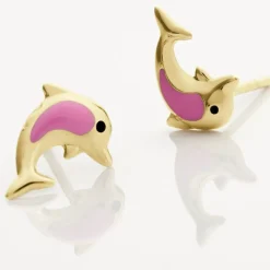 Boucles D'oreilles Puces Or Jaune Mael Smalto