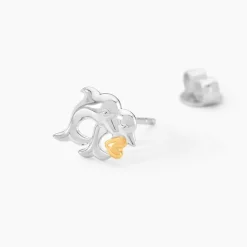 Boucles D'Oreilles Puces Or Jaune