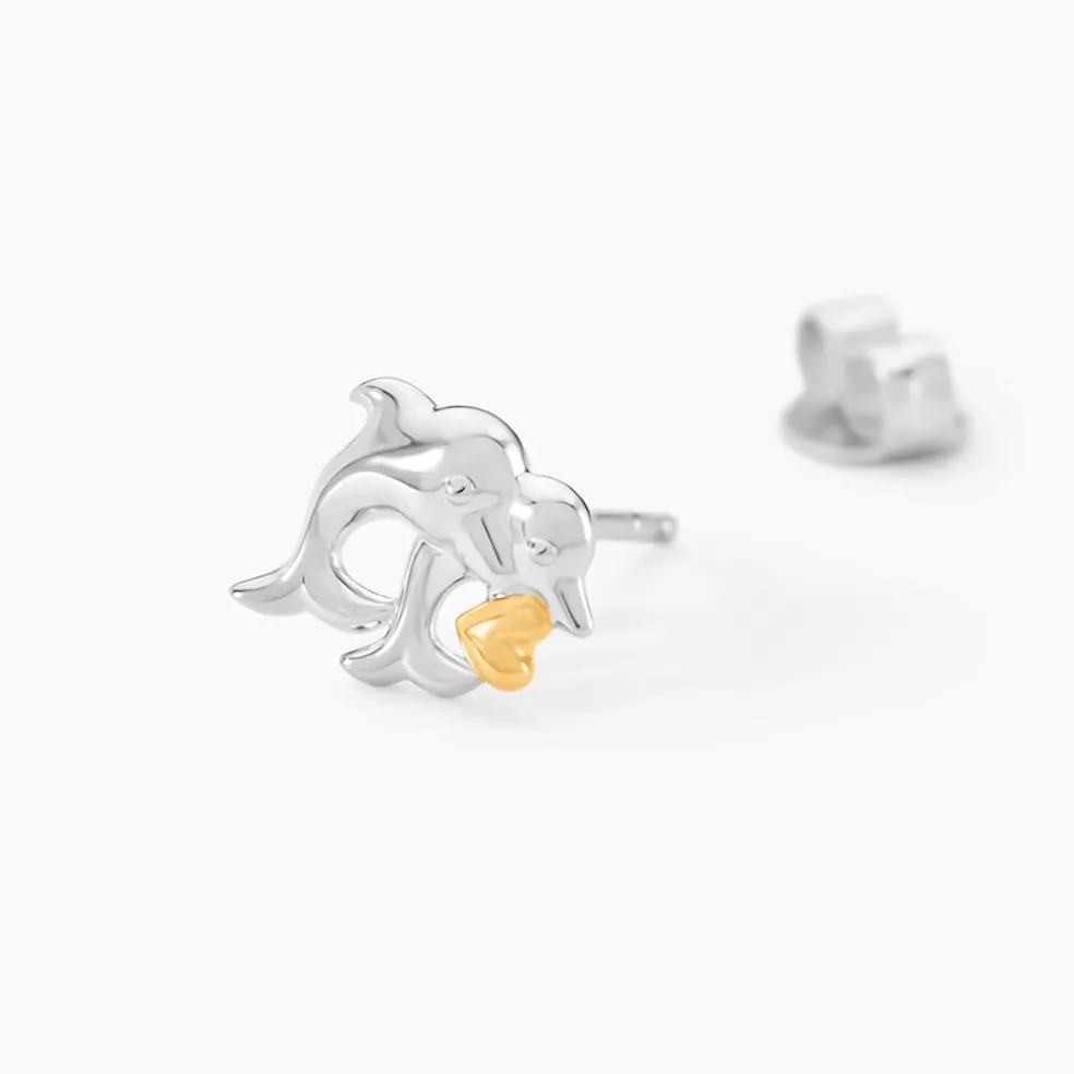 Boucles D'Oreilles Puces Or Jaune