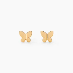 Boucles D'oreilles Puces Siri Or Jaune