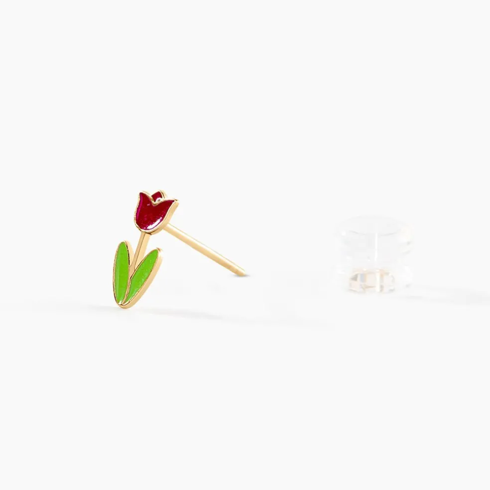 Boucles D'Oreilles Puces Tuulikki Or Jaune