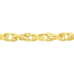 Bracelet Aaron Maille Fantaisie Or Jaune