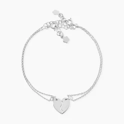 Bracelet Abrar Argent Blanc