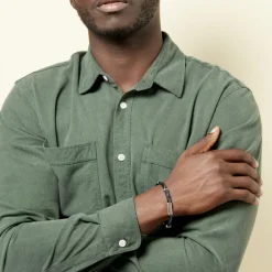 Bracelet Acier Blanc Pacome