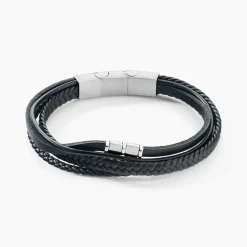 Bracelet Acier Blanc Romain