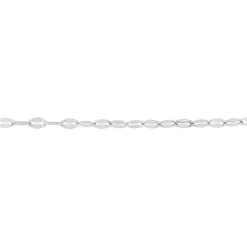 Bracelet Adelaide Argent Blanc