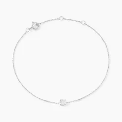 Bracelet Adula Or Blanc Oxyde De Zirconium