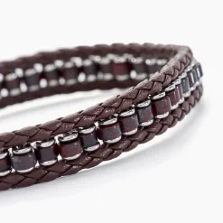 Bracelet Alassio Acier Blanc Pierre