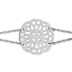 Bracelet Alaya Acier Blanc