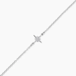 Bracelet Alcyone Argent Blanc