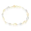Bracelet Alejo Maille Fantaisie Or Bicolore