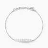 Bracelet Aliah Argent Blanc Oxyde De Zirconium