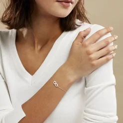 Bracelet Alicia Argent Blanc Céramique