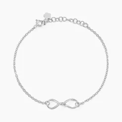 Bracelet Alissone Argent Blanc