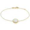 Bracelet Alyhana Plaqué Or Jaune Nacre