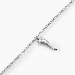 Bracelet Amalthee Argent Blanc Oxyde De Zirconium