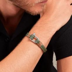 Bracelet Amarelo Acier Blanc