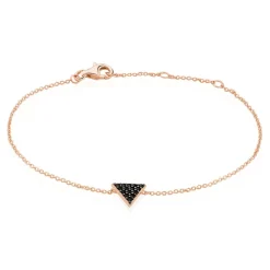 Bracelet Amellia Argent Rose Oxyde De Zirconium