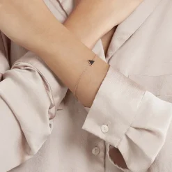 Bracelet Amellia Argent Rose Oxyde De Zirconium