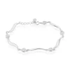 Bracelet Amor Argent Blanc Oxyde De Zirconium