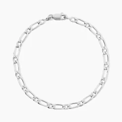Bracelet Anilo Argent Blanc