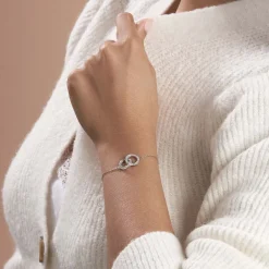 Bracelet Anne Argent Blanc Oxyde De Zirconium