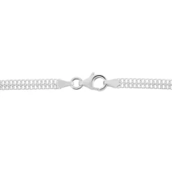 Bracelet Anne-sylvieae Argent Blanc
