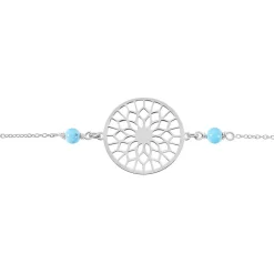 Bracelet Anoki Argent Blanc