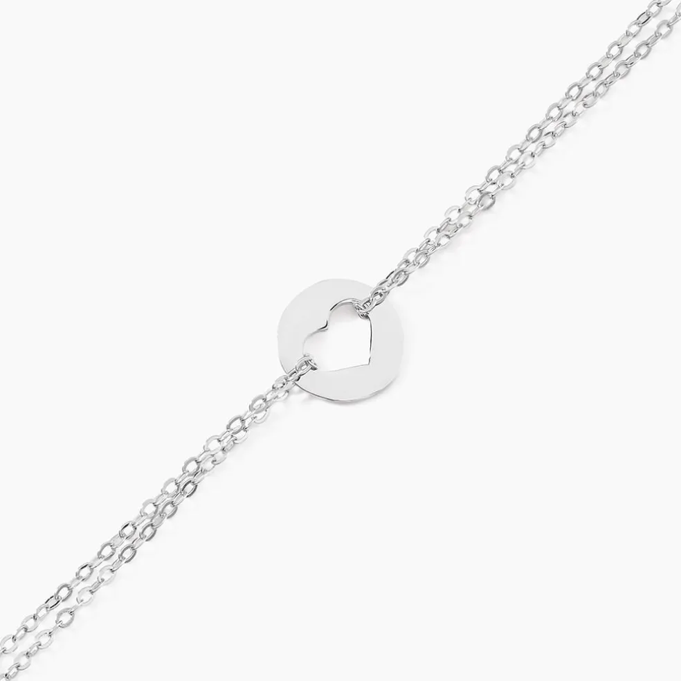 Bracelet Antonya Argent Blanc